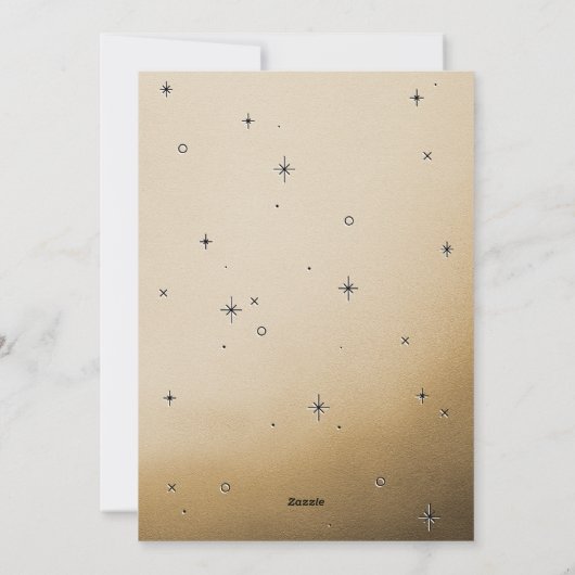 Cartes Pour Fêtes Annuelles Vive la nouvelle année or gras 2019 (Dos)