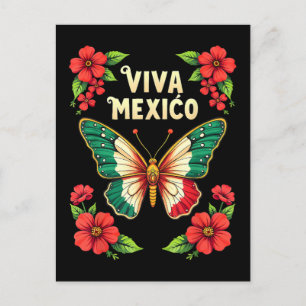 Cartes Pour Fêtes Annuelles Vive le Mexique Jour de l'indépendance du Mexique