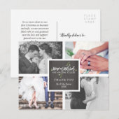 Cartes Pour Fêtes Annuelles Vœux chaleureux Baisers de fêtes | Gui Merci (Devant / Derrière)