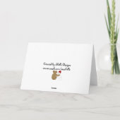 Cartes Pour Fêtes Annuelles Vœux chaleureux pour vous (Dos)