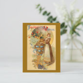 Cartes Pour Fêtes Annuelles Voeux d'action de grâces (Debout devant)