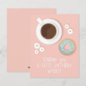 Cartes Pour Fêtes Annuelles Voeux d'anniversaire (Devant / Derrière)