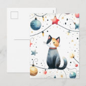 Cartes Pour Fêtes Annuelles Vœux de fêtes (Devant / Derrière)