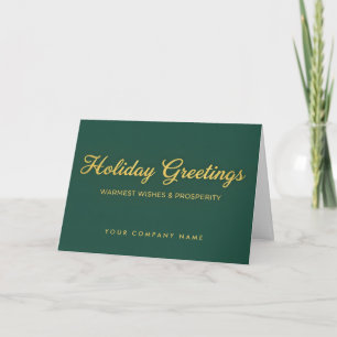 Cartes Pour Fêtes Annuelles Vœux de fêtes de Luxe Script