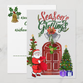 Cartes Pour Fêtes Annuelles Vœux de la saison : (Devant / Derrière)