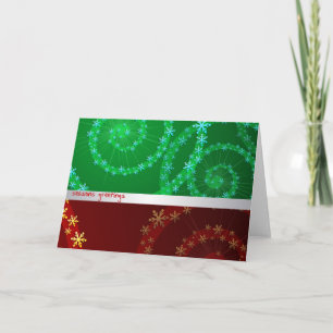 Cartes Pour Fêtes Annuelles vœux de la saison