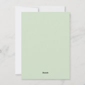 Cartes Pour Fêtes Annuelles Voeux de Noël (Dos)