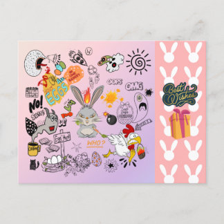 Cartes Pour Fêtes Annuelles Vœux de Pâques à votre famille et à vos amis 