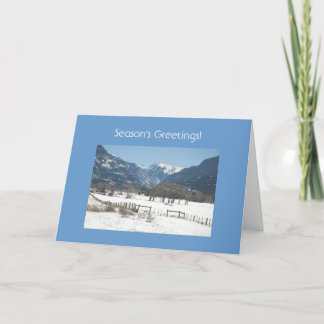 Cartes Pour Fêtes Annuelles Vœux de saison !