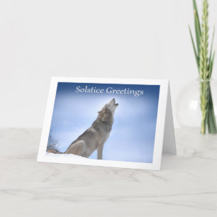 Cartes Pour Fêtes Annuelles Vœux de solstice
