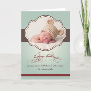 Cartes Pour Fêtes Annuelles vœux d'hiver