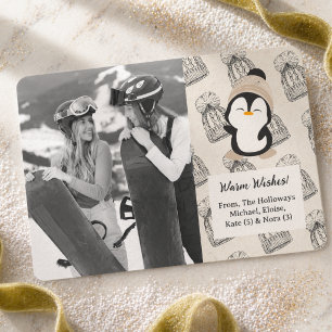 Cartes Pour Fêtes Annuelles Vœux neutres modernes et chaleureux Photo de pingo
