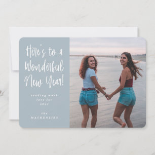 Cartes Pour Fêtes Annuelles Voici À une merveilleuse photo du Nouvel An