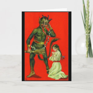 Cartes Pour Fêtes Annuelles Voici Le Krampus 1