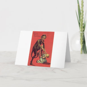 Cartes Pour Fêtes Annuelles Voici Le Krampus ! 2