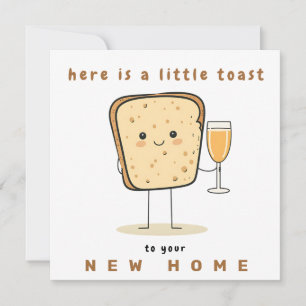 Cartes Pour Fêtes Annuelles Voici un petit toast à votre nouvelle voiture de v