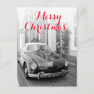 Cartes Pour Fêtes Annuelles Voiture de collection Karmann Ghia Noël