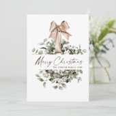 Cartes Pour Fêtes Annuelles Voix de Noël neutres de Bohême (Debout devant)