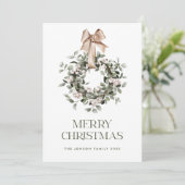 Cartes Pour Fêtes Annuelles Voix de Noël neutres de Bohême (Debout devant)