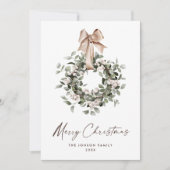 Cartes Pour Fêtes Annuelles Voix de Noël neutres de Bohême (Devant)