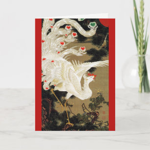 Cartes Pour Fêtes Annuelles VOL AMOUR PHOENIX, Plumes, Coeurs Saint-Valentin