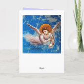 CARTES POUR FÊTES ANNUELLES VOL D'ANGES EN EGYPTE ET ST JOACHIM (Dos)