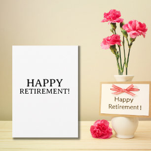 Cartes Pour Fêtes Annuelles Vol de la retraite du pilote de ligne Message de l