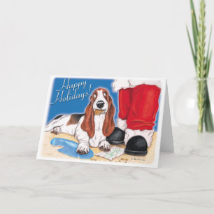 Cartes Pour Fêtes Annuelles Voler les cookies Père Noël !