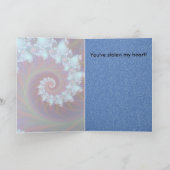 Cartes Pour Fêtes Annuelles Voleur de coeur (Intérieur)