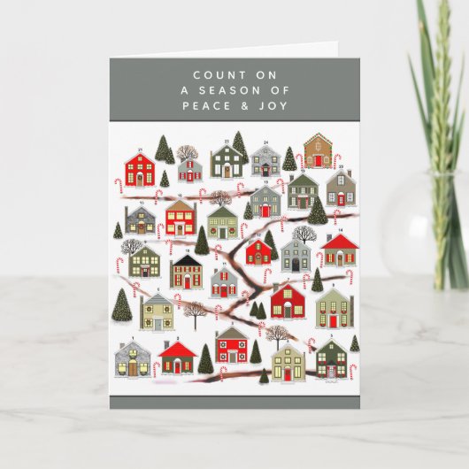 Cartes Pour Fêtes Annuelles Volontaire (Devant)