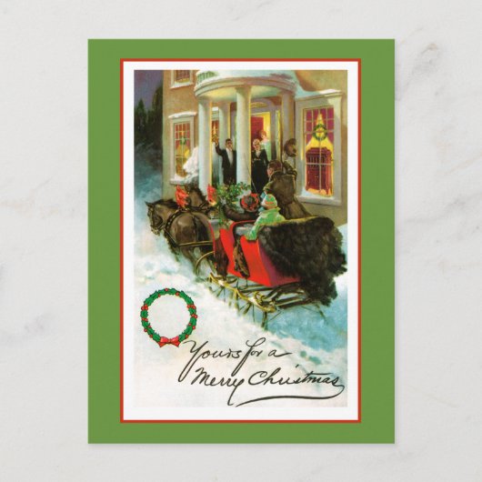 Cartes Pour Fêtes Annuelles Vos Joyeux Noël (Devant)