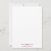 Cartes Pour Fêtes Annuelles Vos sentiments comptent (Dos)