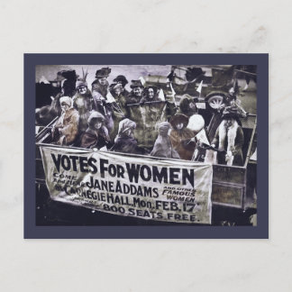 Cartes Pour Fêtes Annuelles Votes pour les femmes
