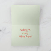 Cartes Pour Fêtes Annuelles Votre premier Noël en tant que Maman & Papa Gingbr (Intérieur)