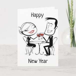 CARTES POUR FÊTES ANNUELLES VOUS ACCUEILLE **HEUREUSE NOUVELLE ANNÉE**