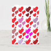 Cartes Pour Fêtes Annuelles Vous aimez (Dos)