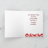 CARTES POUR FÊTES ANNUELLES **VOUS AMÉLIOREZ TOUT (COMME BACON)** (Intérieur)