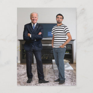 Cartes Pour Fêtes Annuelles Vous avez rencontré le président Joe Biden   Ajout