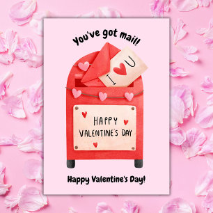 Cartes Pour Fêtes Annuelles Vous avez un message de la Saint-Valentin en class