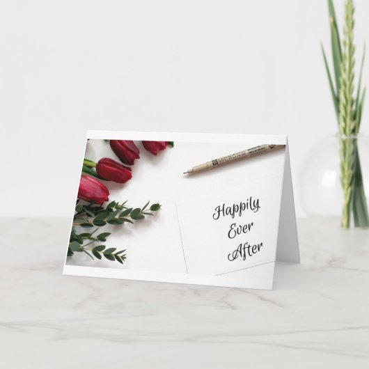 CARTES POUR FÊTES ANNUELLES *VOUS* ET *MOI* POUR L'AMOUR "ÉTERNITÉ" (Devant)