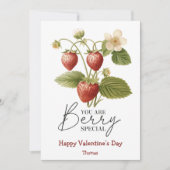 Cartes Pour Fêtes Annuelles Vous êtes Berry spécial drôle Saint Valentin (Devant)