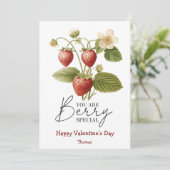 Cartes Pour Fêtes Annuelles Vous êtes Berry spécial drôle Saint Valentin (Debout devant)