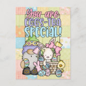 Cartes Pour Fêtes Annuelles Vous Êtes Eggs-Tra Spécial (Devant)