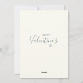 Cartes Pour Fêtes Annuelles Vous êtes essentielle pour moi (Dos)