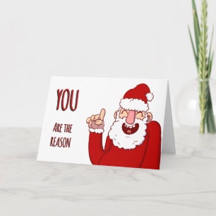Cartes Pour Fêtes Annuelles Vous êtes la raison