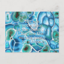 Vous êtes l'océan - Art au cristal de Larimar