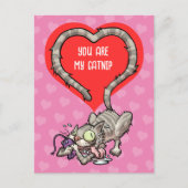 Cartes Pour Fêtes Annuelles Vous êtes mon Catnip Alternative Funny Valentine C (Devant)