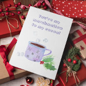 Cartes Pour Fêtes Annuelles Vous êtes Mon Marshmallow À Mon Coca Aquarelle