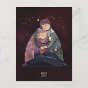 Cartes Pour Fêtes Annuelles Vous êtes mon monde par Alexandra Dikaia Love