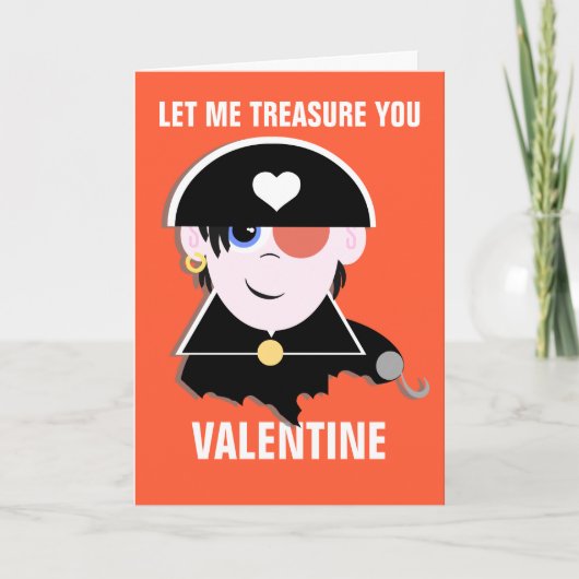 Cartes Pour Fêtes Annuelles Vous êtes mon trésor Valentine (Devant)